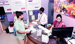 Medithics clinic Reception